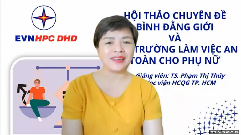 Theo Tiến sỹ Phạm Thị Thúy, công tác bình đẳng giới nhằm mang lại sự công bằng cho tất cả các giới, không phải chỉ riêng cho phụ nữ