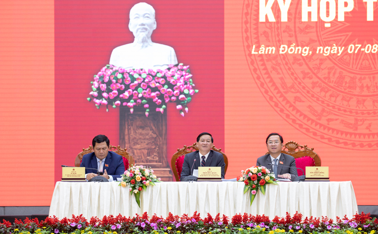 Bế mạc Kỳ họp thứ 6 HĐND tỉnh Lâm Đồng Khoá X