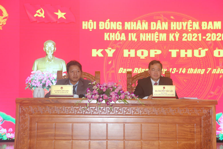 Hội đồng Nhân dân huyện Đam Rông tổ chức Kỳ họp thứ 6
