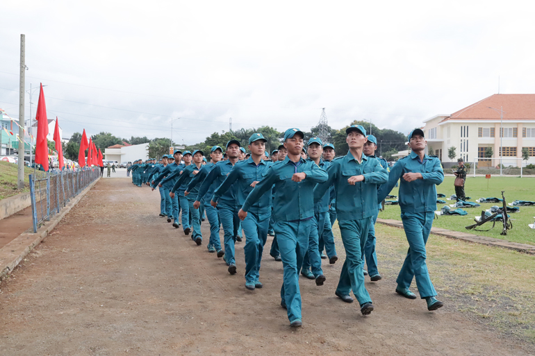 Tham gia Hội thao lần này có 336 vận động viên là chiến sĩ dân quân cơ động của 12 huyện, thành phố