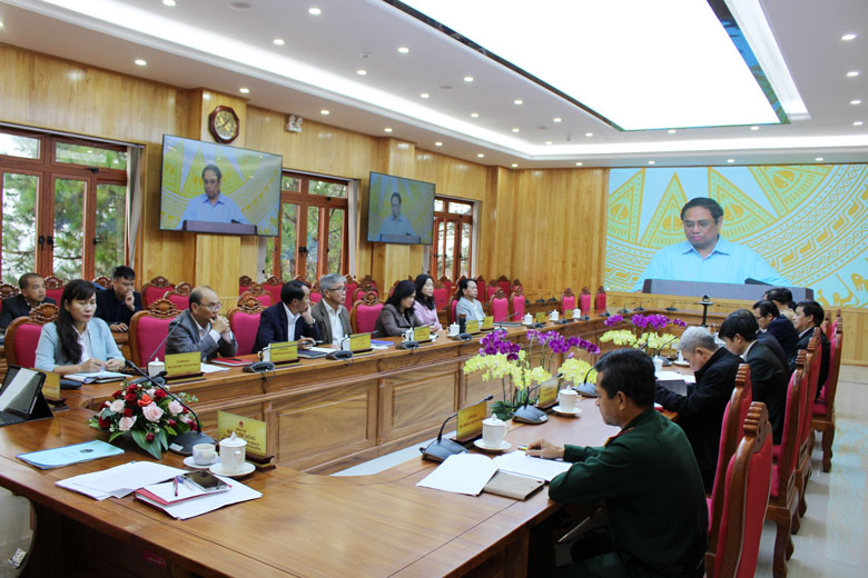 Thủ tướng Phạm Minh Chính phát biểu chỉ đạo tại hội nghị