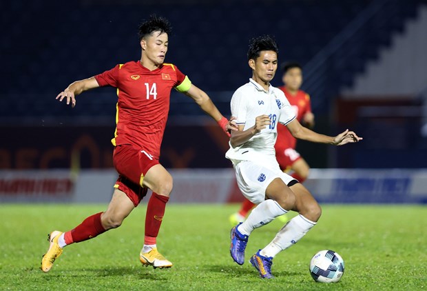 U19 Việt Nam thi đấu chủ động trước U19 Thái Lan tại giải U19 Quốc tế 2022