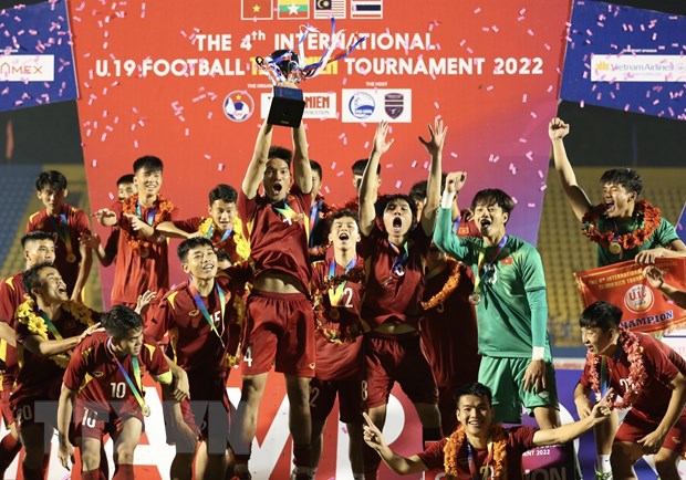 Việt Nam giành ngôi vô địch Giải U19 Quốc tế Thanh niên 2022