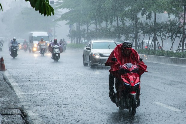 Bắc Bộ mưa to về đêm và sáng, đề phòng lũ quét và sạt lở ở vùng núi