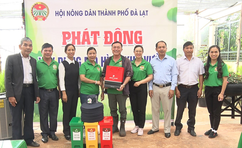 Đà Lạt: Phát động xây dựng mô hình khu vườn xanh - sạch - đẹp - an toàn