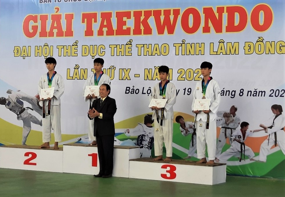 Bảo Lộc chứng tỏ được ưu thế tại Giải Taekwondo Đại hội TDTT tỉnh Lâm Đồng lần IX