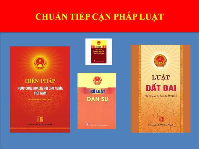 Hướng dẫn tiêu chí tiếp cận pháp luật trong đánh giá đạt chuẩn nông thôn mới