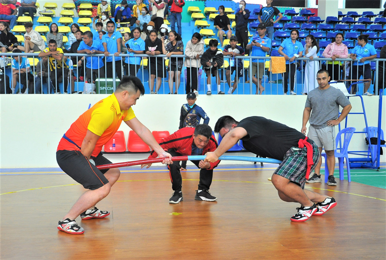 Đại hội TDTT tỉnh Lâm Đồng lần thứ IX: Trao 17 bộ huy chương tại Giải Đẩy gậy