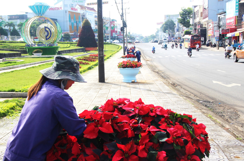 Bảo Lộc: Hơn 1,3 tỷ đồng chỉnh trang đô thị chào mừng Festival Hoa Đà Lạt