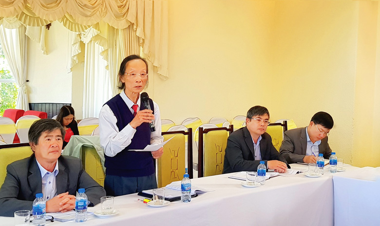 PGS.TS Nguyễn Mộng Sinh tham gia phản biện tại Hội thảo khoa học tư vấn về đề xuất các giải pháp phòng, chống ùn tắc giao thông trên địa bàn thành phố Đà Lạt