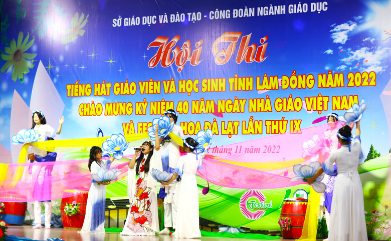Di Linh giành giải Nhất toàn đoàn Hội thi Tiếng hát giáo viên, học sinh tỉnh Lâm Đồng khu vực phía Nam