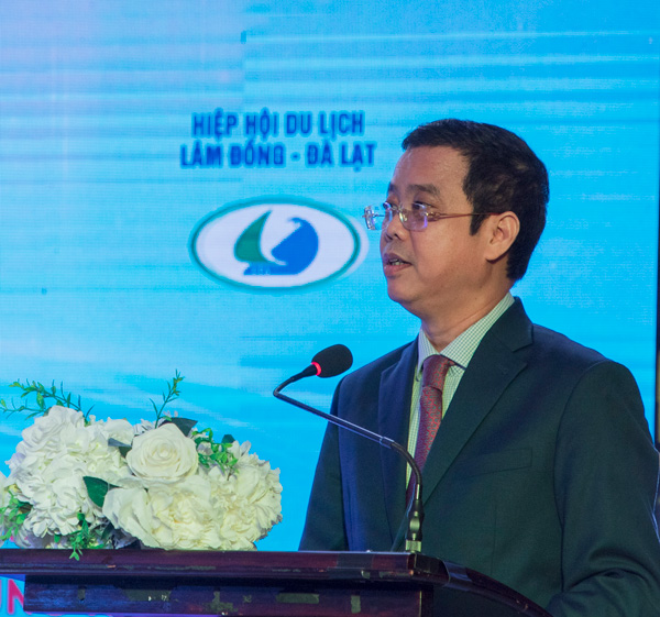 Ông Nguyễn Lê Phúc - Phó Tổng cục trưởng Tổng cục Du lịch Việt Nam đánh giá cao những nỗ lực nhằm phục hồi du lịch của tỉnh Lâm Đồng