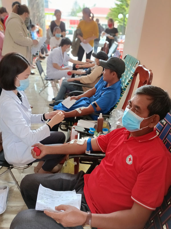Đơn Dương: Chiến dịch Giọt hồng yêu thương huy động 310 đơn vị máu