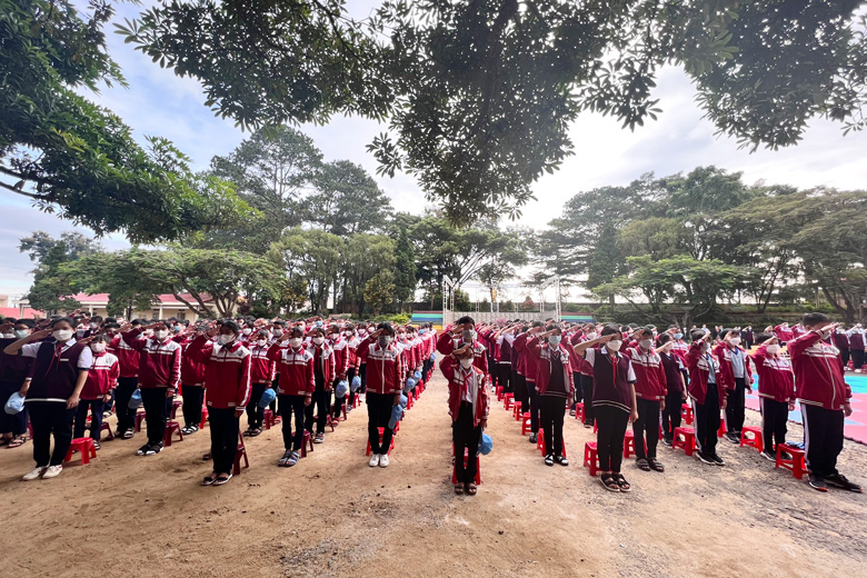 Các trường học trên địa bàn huyện Di Linh đẩy mạnh tuyên truyền trong học sinh về phòng, chống bạo lực học đường