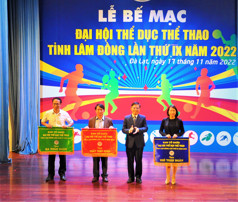 Bế mạc Đại hội Thể dục thể thao tỉnh Lâm Đồng lần thứ IX-2022