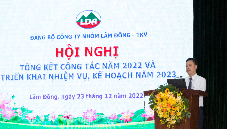 Đảng bộ Công ty Nhôm Lâm Đồng lãnh đạo thực hiện thắng lợi nhiệm vụ năm 2022