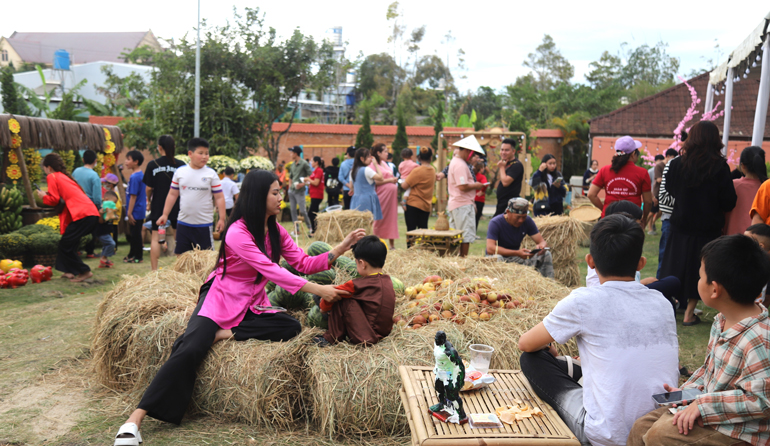 Thỏa sức vui chơi trong không gian thôn quê