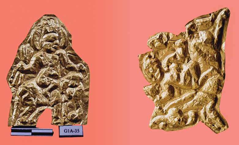Thông điệp kỳ thú về thánh địa Cát Tiên qua văn khắc và tiểu tượng trên những di vật kim loại vàng